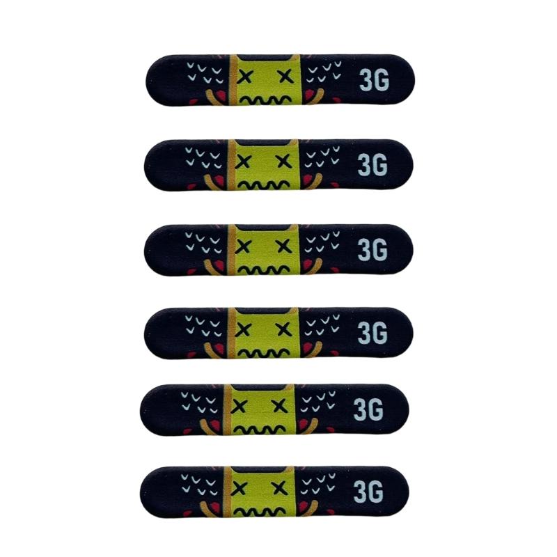 

High Density Leads Tape Removable Rackets Frame Leads Strips For Enhances Swing Power And Reduced Frame Vibration