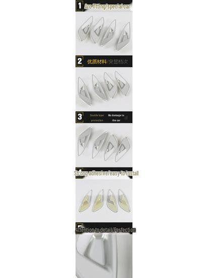 Autocollant de film protecteur de bol de porte intérieure Verano GS, Compatible avec 15 modèles.