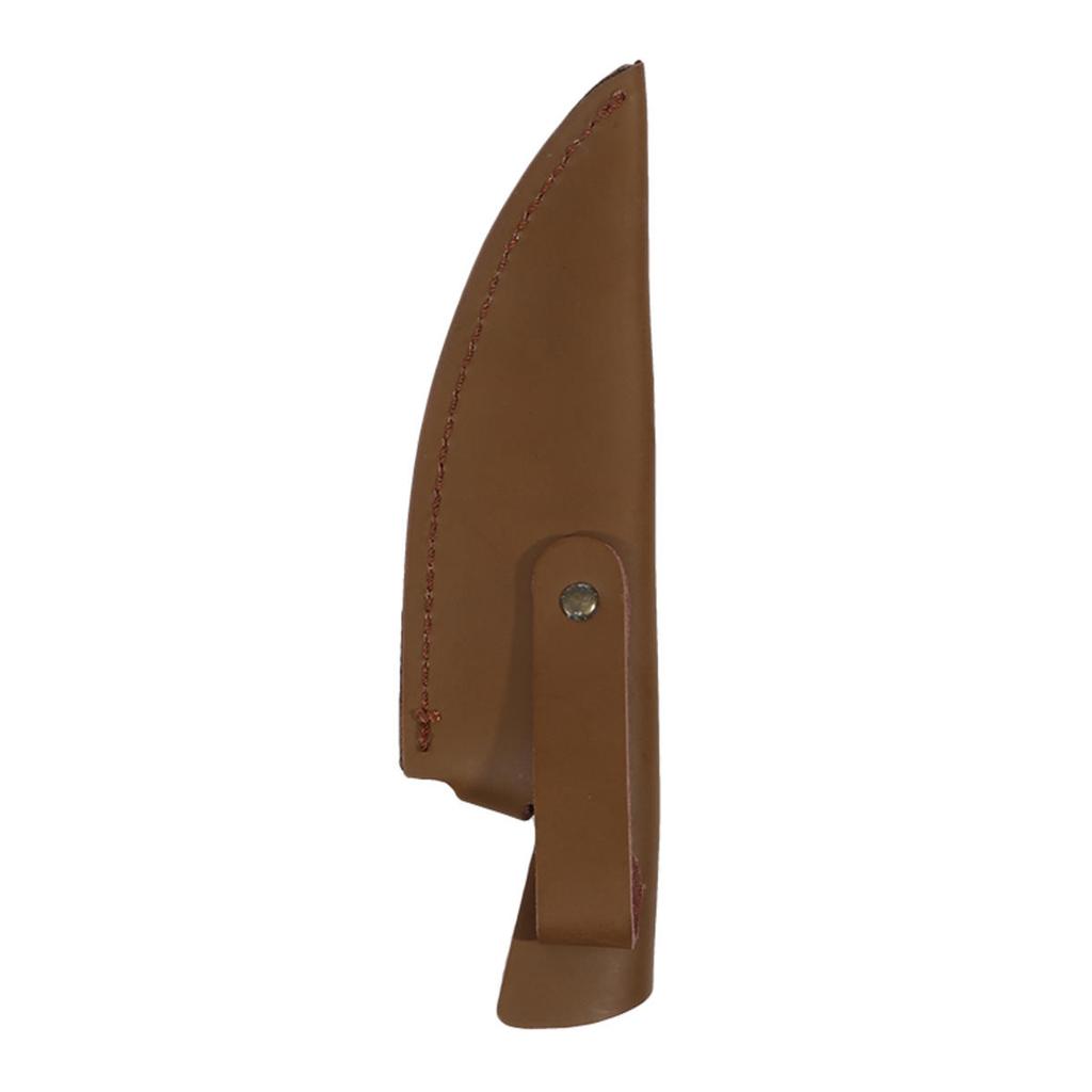 Multi-function Tool Knife Protective Cover Leather Sheath Belt Knife Sheath Leather Cover With Waist Belt Buckle Pocket