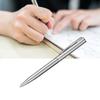 12 Pieces Smooth Writing Pen Plastic Silver Ballpoint Pen 1.0mm Elegant Twist Ballpoint Pen Gift Pen for School Office