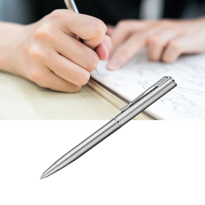 12 Pieces Smooth Writing Pen Plastic Silver Ballpoint Pen 1.0mm Elegant Twist Ballpoint Pen Gift Pen for School Office