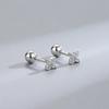 Neue Mode Herz Ohrstecker für Damen Hypoallergen Schraubverschluss Knorpel Helix Ohrring Mädchen Piercing Zubehör Schmuck Geschenke