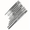 10pcs Micro Taps Bits Mini Machine Screw Drill Tap Set Metric Thread Screws Plug Bit Small Tapping Bits Tool