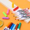12-Color Erasable Water-Based Whiteboard Markers - Creative, Washable for Students and Offices