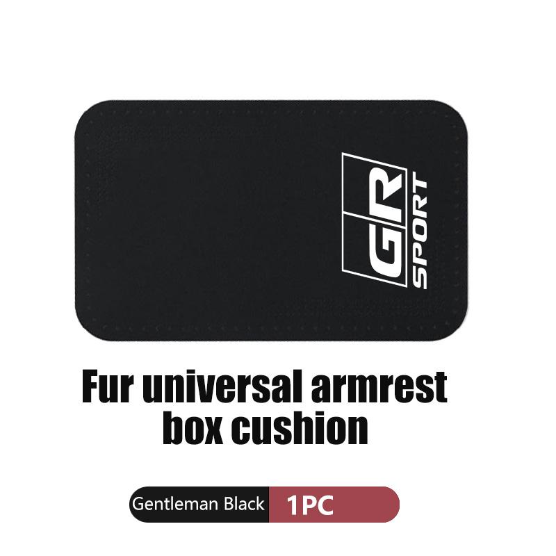 For S1 Car Armrest Box Pad Suede Auto Armrest Mat Car Accessories GRsport Yaris Corolla Rav4 CHR Auris Cruiser Highlander JH0