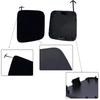 For Toyota Scion TC 2011 2012 2013 Front Bumper Tow Hook Cover Cap Car Accessories Unpainted Black 52127-21902 52128-21901