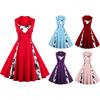 Moda Autunno Inverno Nuova Donna Contrasto Plaid Cuciture Doppiopetto Manica Lunga Slim Vestito Casual Donna Gonna Sotto