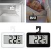 Mini Refrigerator Fridge Thermometer Waterproof Digital Freezer Thermometer with Hook Digital Refrigerator Thermometer for Home