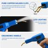 Plastic Welder Welding Machine Car Bumper Soldering Gun 4 Types Staples for Bumper/Kayak/Plastic Product Repairs