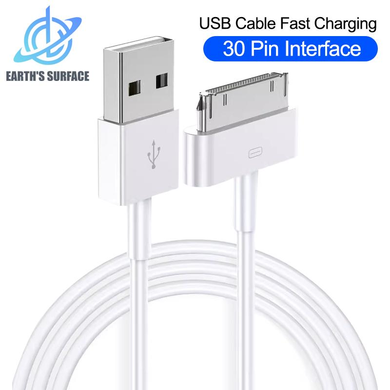 30 Pin USB Cable Charge Fast Charging for iPhone 4S 4 3GS 3G iPad 1 2 3 iPod Nano itouch 30 Pin Charger Adapter Data Sync Cord