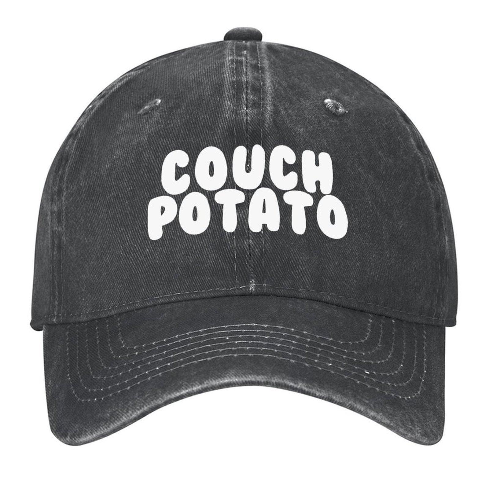 

couch potato Baseball Cap golf hat genuine hard hat Rugby Unique hats Hats Woman Men s