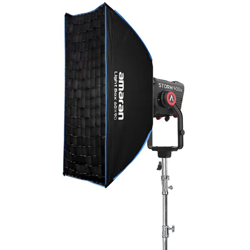 Aputure STORM 400x Professional 400W LED Video Light with 60x90 Softbox & Stand Kit