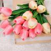 10Pcs Rustic Bouquet of Artificial Plants Silk Flower Bouquet Decoration Set  Home Decoration