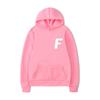 Autumn Winter Long Sleeves Casual Sports Hoodies Comfortable Warm Pockets Fashionable Letter Printed Loose Casual Sports Versatile Coat Hoodies