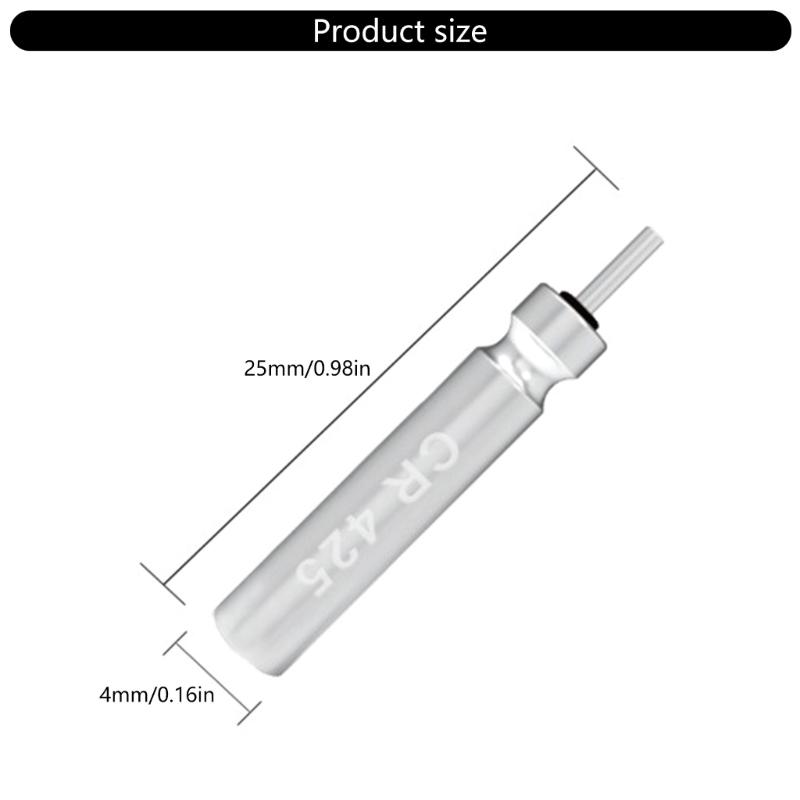 CR425 Lithium Cells 25mAh Batteries For Fishing Electric Float Light, 3V Night Light Long Use Battery Set 5/10/15/20Pcs