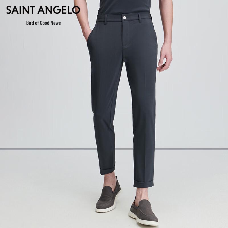 

Мужские укороченные повседневные брюки Baoxiniao с отворотами 35