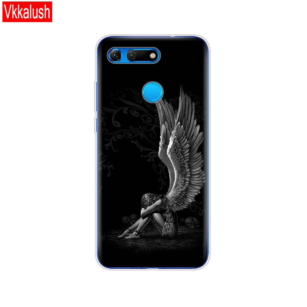 Silikonhülle für Huawei Honor View 20 V20 Hülle TPU Funda Weiche Silikonhülle für Honor V20 Capa Niedliches Tiermuster