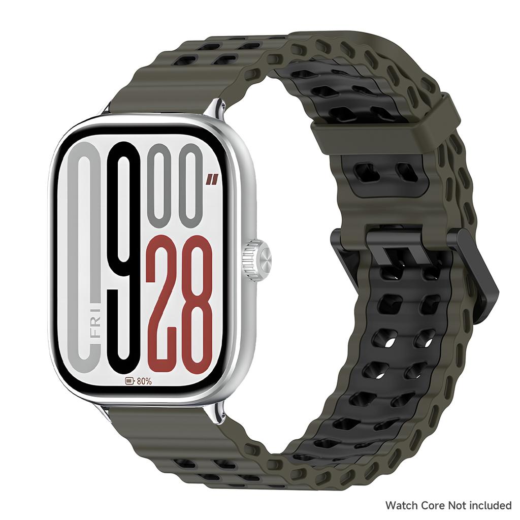 For Redmi Watch 6 5 4 Strap Silicone Wristband For Xiaomi Mi Band 8/9 Pro Band Correa Sport Bracelet Replacement Accessorie