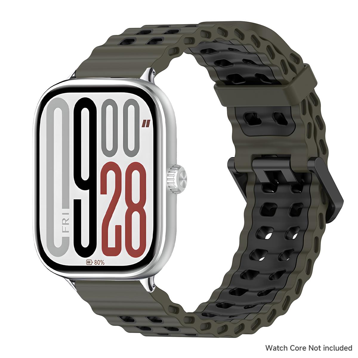 

For Redmi Watch 6 5 4 Strap Silicone Wristband For Xiaomi Mi Band 8/9 Pro Band Correa Sport Bracelet Replacement Accessorie for miband 9 pro