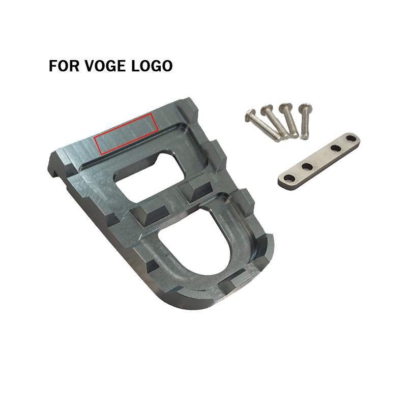 Motorcycle Brake Lever Pedal Extension Enlarger Footrest Pad For VOGE DSX900 DS525X DS625X DS900X 625 DS DSX 900 DSX525 DSX625