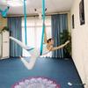Anti-Gravity Aerial Yoga Hammock 2.8x5m with Elastic Fabric and Hanging Straps