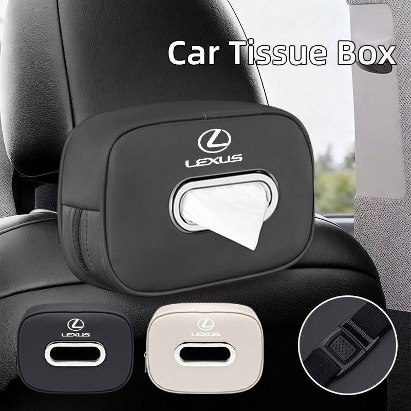 Car Seatback Tissue Box Holder Napkin Bag Armrest Paper Case Accessories For Lexus GS300 LS430 RX450h LX570 IS300 ES RX LS IS NX