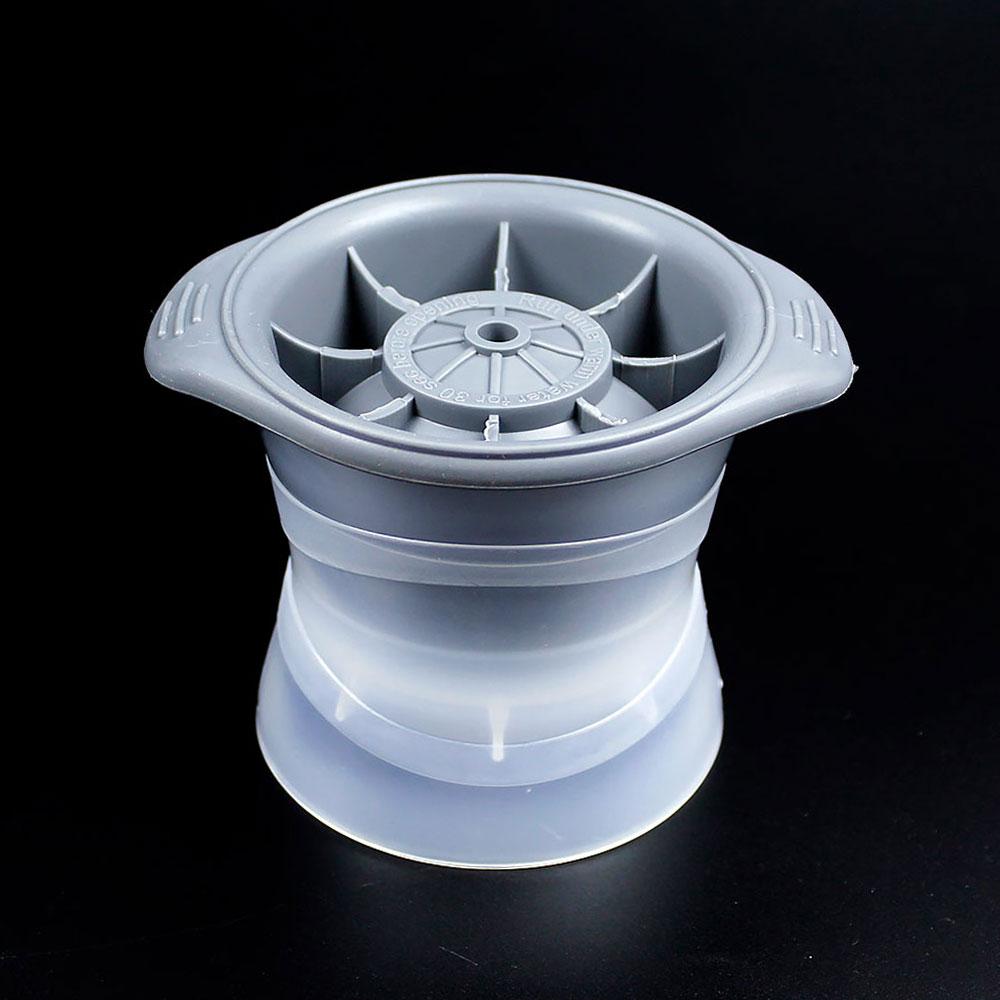 Silicone World Ice Hockey Mold DIY Round Ice Grid Silicone Ice Cube Molds Frozen Ice Box Cocktail Whiskey Drink Making Mould