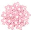 20pcs/lot Double Color Flower Mesh Embroidery Patches Applique For Girls Clothing Dress Headwear Hair Clips Decor Accessories