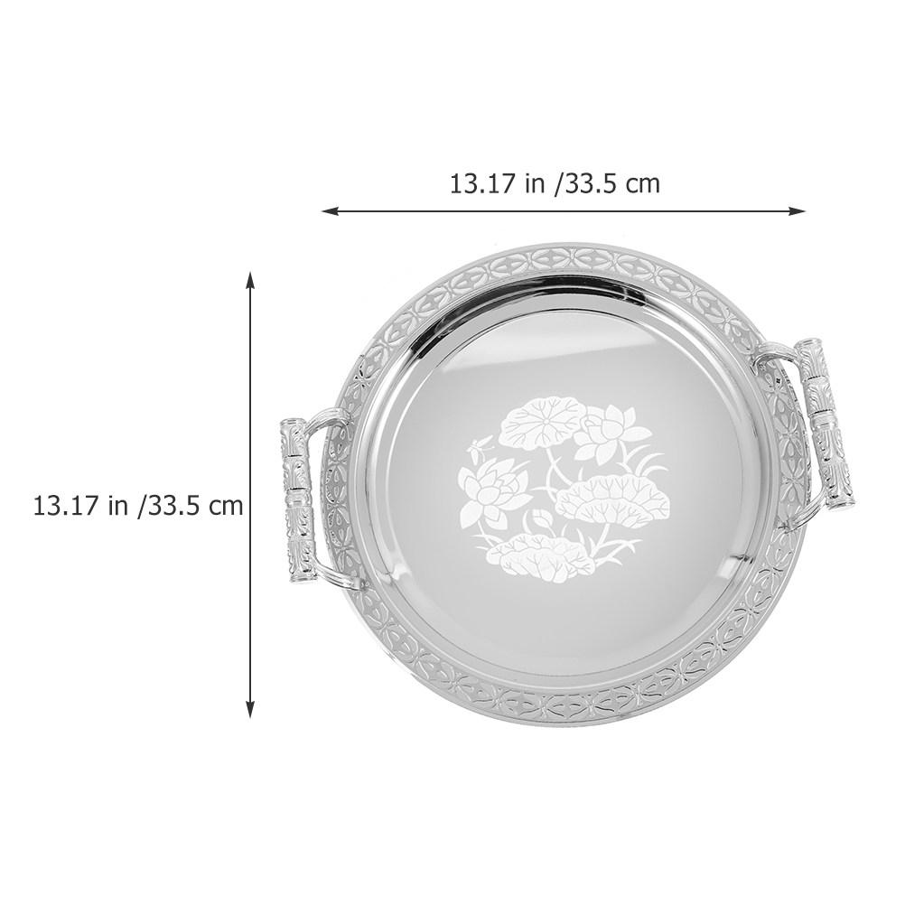 

Золотой Узор Нержавеющая Сталь Фруктовая Тарелка Декоративный Поднос для Закусок Конфет Десерта Домашний Лоток для Хранения Хлебная Тарелка серебряный