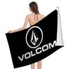 Extremsport V-Volcom Markenlogo Mikrofaserdecke Schnell trocknende Strandtücher Übergröße Druck Super saugfähiges Poolhandtuch