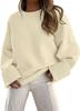 2025 Autumn/Winter European & American Street Style Loose Knit Pullover for Women