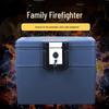 GUARDA 2037C Fireproof & Waterproof Top-Opening Key Lock Safe