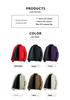 Men's Winter Stand Collar Cotton Coat - Loose, Solid Color, Thickened Plus Size, Two-Way Zipper Casual Jacket.
