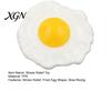 Slow Rebound Fried Egg Toy Stress Relief Rising Sesame Squeeze Sensory Simulated Food Fidget Decompression Tools Adult Ball