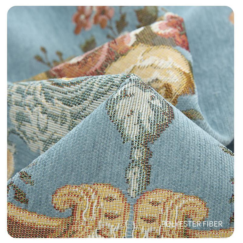 Embroidery Large European Square Tablecloth Chenille Jacquard Tablecloth Christmas Dining Table Cover Round Tablecloths for Wedding Decor Table Cloth