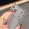 Imitate Upgrade 17 Slim Matte TPU Case for iPhone 17 16 15 14 12 11 13 Pro Max Plus Air Clear Soft Ultra Thin Lens Film Cover