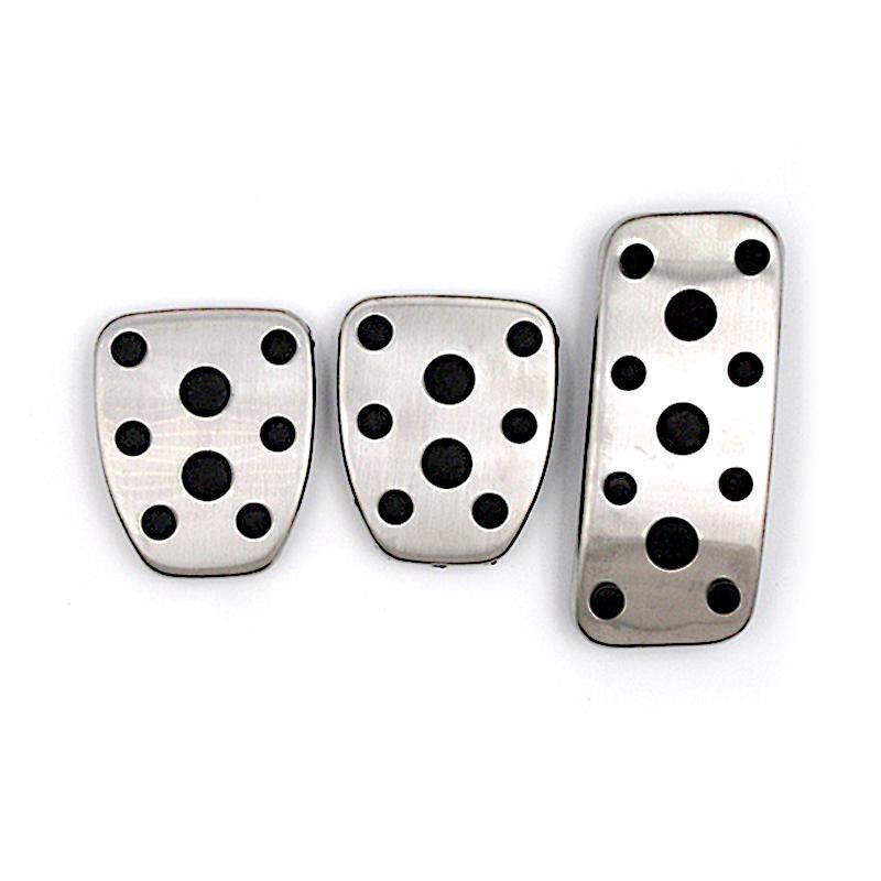 

NULLA педали акселератора, тормоза, газа, подставки для ног из нержавеющей стали для Subaru XV 2012 2017 Impreza Legacy Outback Forester 2007 Only MT 3 pcs