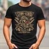 ZX Mens Cotton TShirt Retro Galactic Smuggler Print Short Sleeve Summer Tee Casual Streetwear Hip Hop Tops Graphic Clothing
