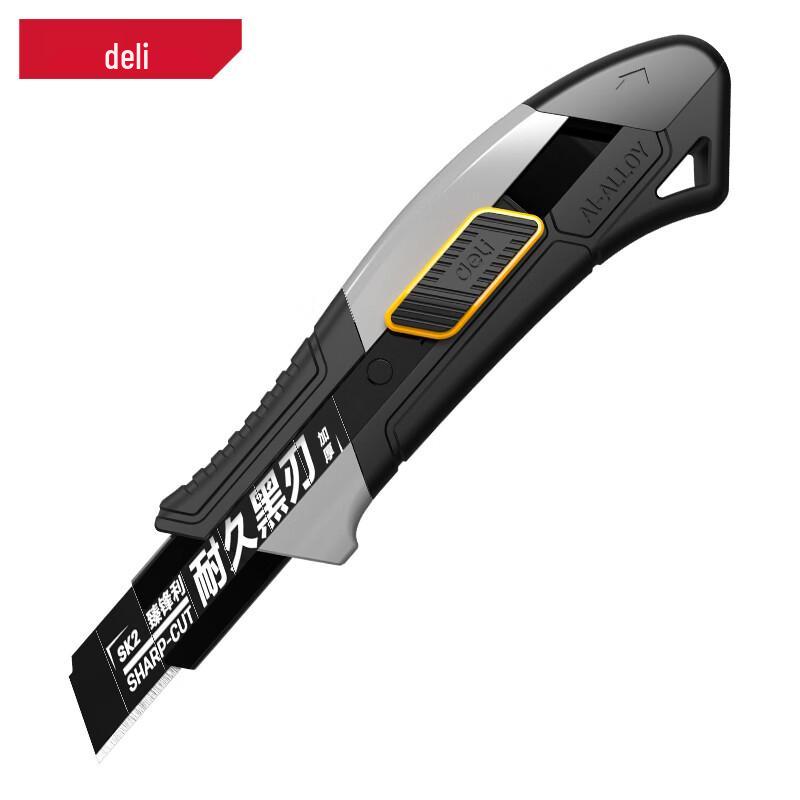 Deli Large 18mm SK2 Aluminum Alloy Utility Knife Large 18mm