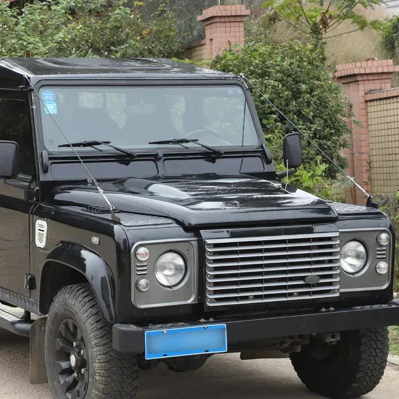 For Land Rover Defender 90 110 130 2004-18 Car Through Jungle Protect Hood Latch Catch Lock Obstacle Eliminate Rope Accessories
