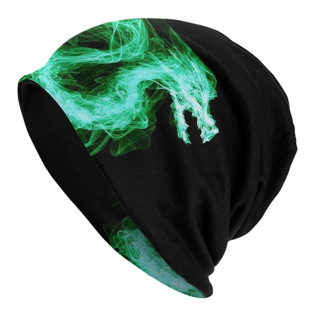 Red Fire Dragon Unisex Women Adult Beanies Caps Knitted Bonnet Hat Warm Fashion Autumn Winter Outdoor Skullies Hats