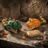Interactive Remote Control Car Magnetic Magnetic RC Car Vehicle Toy Greedy Snake Car  Kids Gift