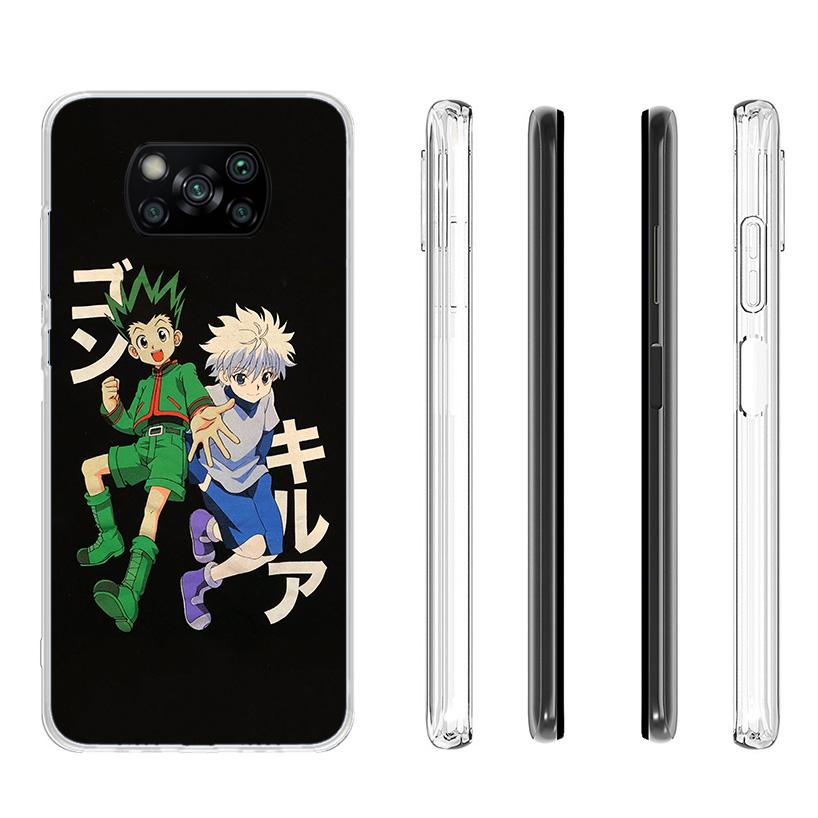 Hunter X Anime Phone Case For Xiaomi Poco X7 X6 X5 Pro F7 Ultra Redmi 15C 15 13C 13 12C 12 10 10A 10C 9 9A 9C 9T Cover Poco X7 X