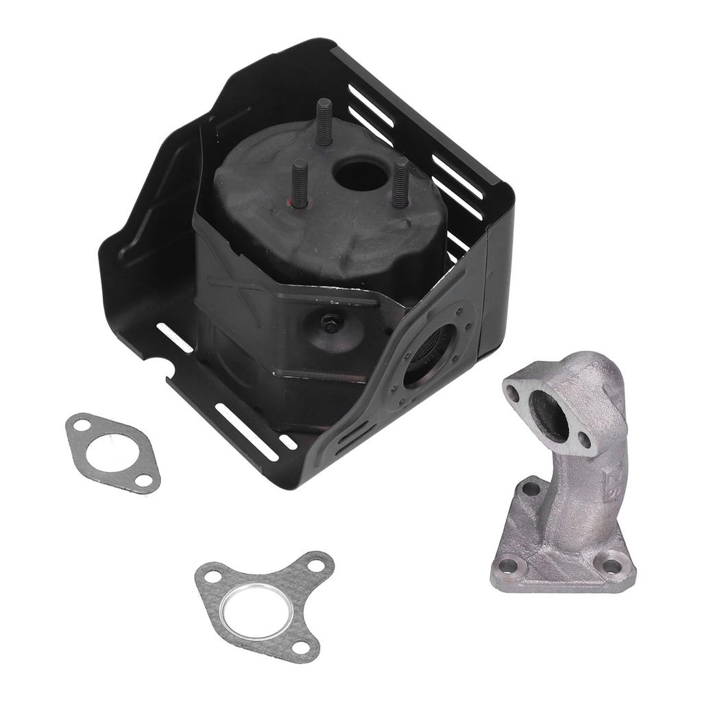 Ansamblu Eșapament Toba Fier pentru Motor Gx240 Gx270 cu Garnitură Țeavă de Admisie