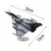 Alloy 1/72 Rafale B Fighter Airplane Model with Display Base, Stimulated Collection