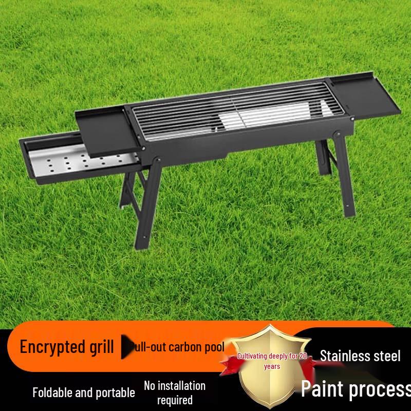 Beifu Outdoor Folding Charcoal BBQ Grill