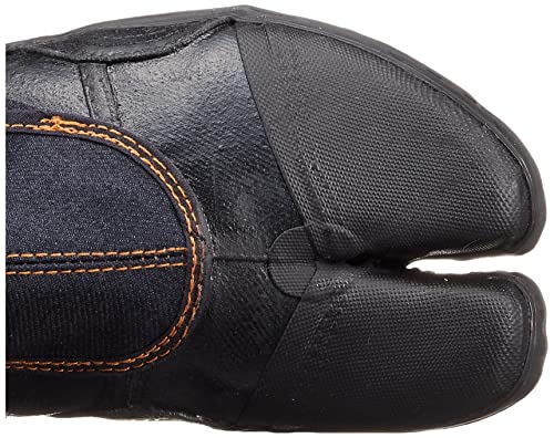 Sokaido Forestry Work Rubber Spike Shoes, Young Leaves, Black, I-98, Size 29.0cm