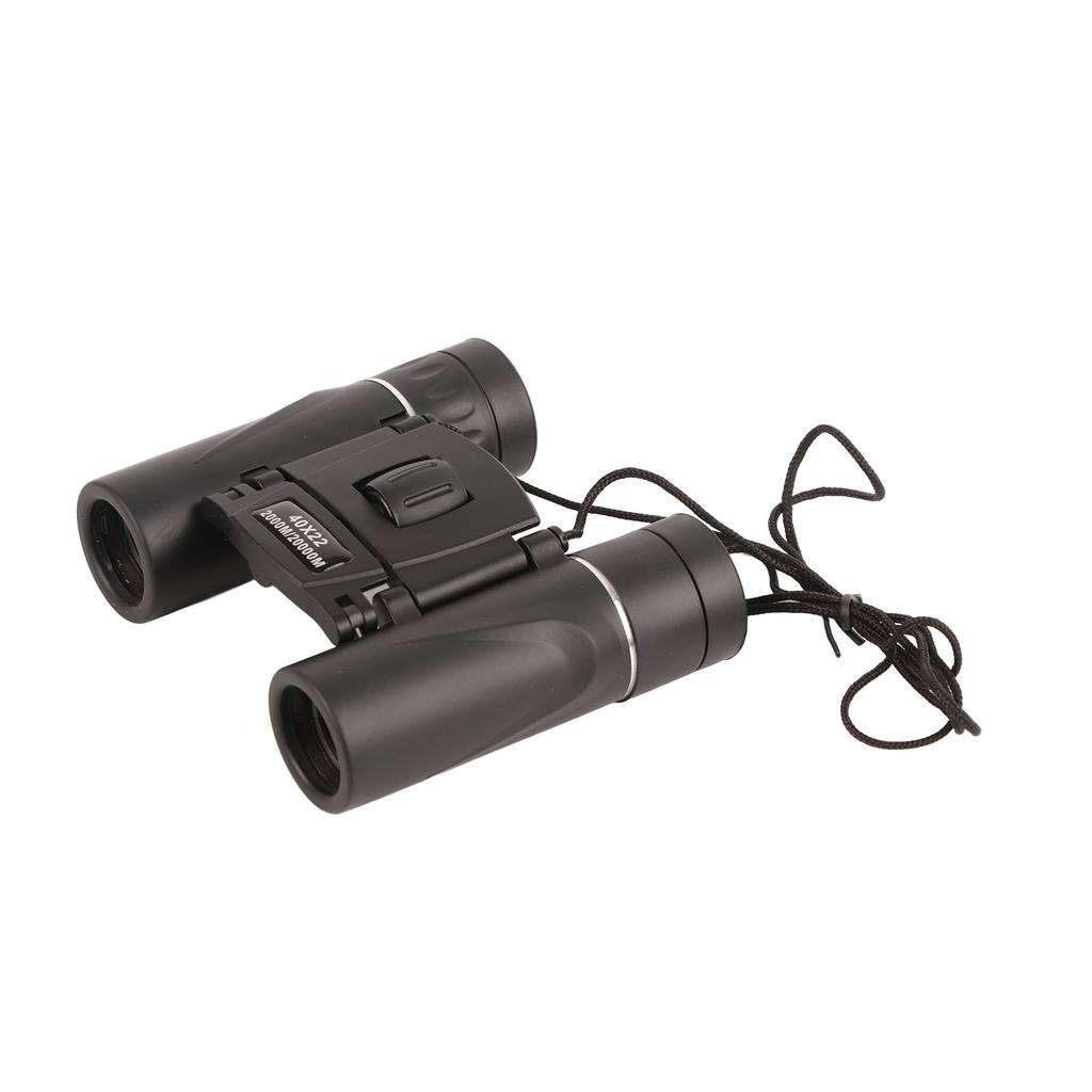 40X22 Binoculars HD IPX5 Waterproof Fogproof Foldable Portable Compact Binoculars for Bird Watching Sightseeing