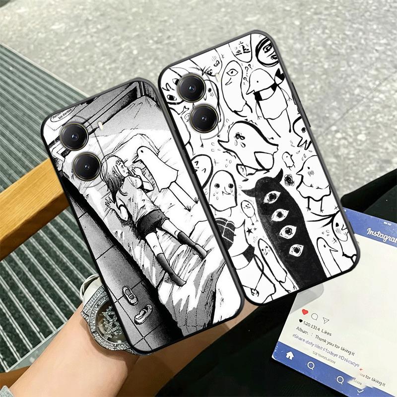 Oyasumi Punpun Anime Soft Phone Case for Xiaomi Poco X5 X6 X7 X8 Pro Max X3 F7 F8 Ultra M8 M7 M6 M5 Redmi 15 15C 14C 13C 12C X4