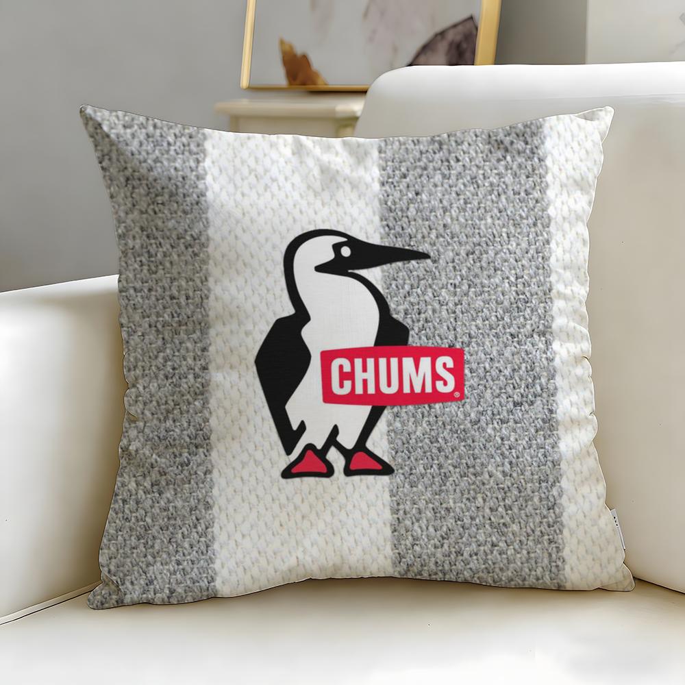 Popular Brand Chums Cushion Cover Soft EasyWash Pillow Case Versatile for Couch Bed Travel and Office